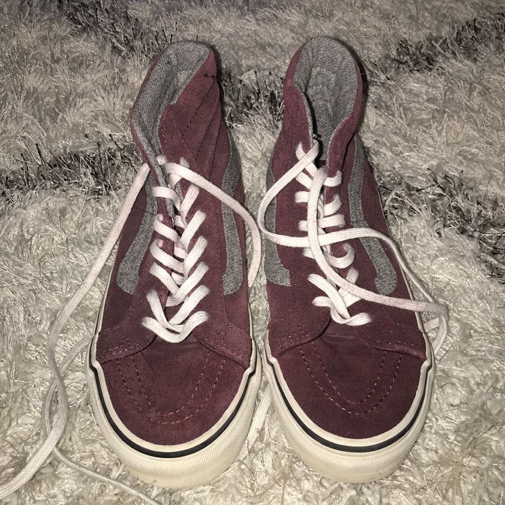Maroon Vans